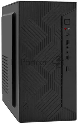 Компьютерный корпус Minitower ExeGate BAA-303-AA500 (mATX, БП AA500 с вент. 8см, 2хUSB, HD Audio, черный)