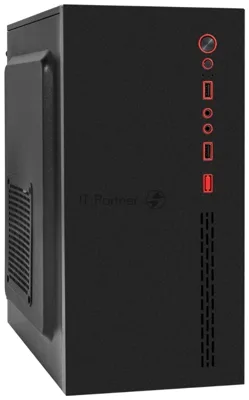 Компьютерный корпус Minitower ExeGate EX299408RUS BAA-403-AA500 (mATX, БП AA500 с вент. 8см, 2*USB, HD Audio, черный)