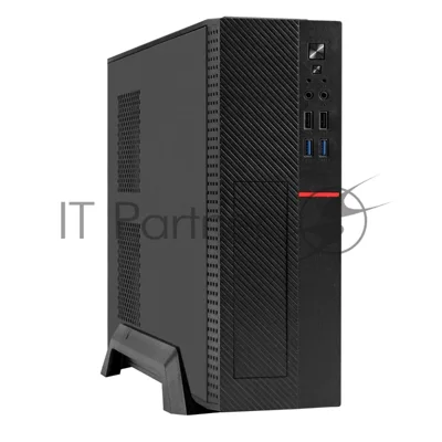 Компьютерный корпус Desktop ExeGate MI-307U2 (mini-ITX/mATX, без БП, 2хUSB+2хUSB 3.0, HD аудио, черный)