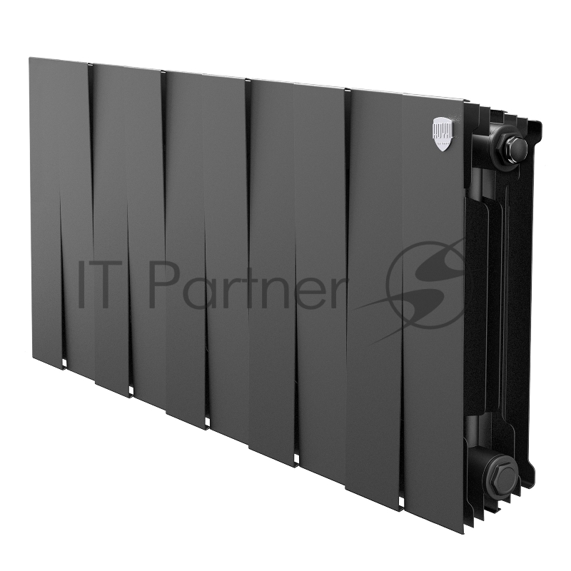 Радиатор биметаллический Royal Thermo PianoForte 300 черный - 10 секц.