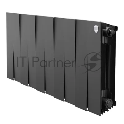Радиатор биметаллический Royal Thermo PianoForte 300 черный - 10 секц.