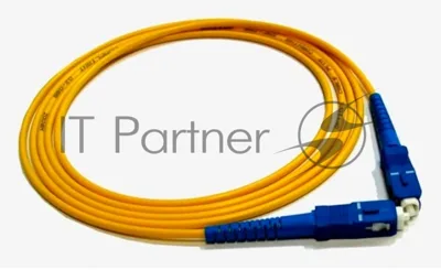 Патч-корд LANMASTER LAN-SC-SC/SU-1.0 1x SC-SC 1м LSZH оранжевый