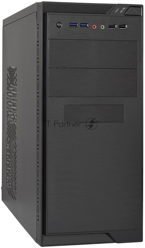 Компьютерный корпус Minitower ExeGate MA-372UX-UNS400 (mATX, БП UNS400 с вент. 12см, 2хUSB+2хUSB3.0, аудио, черный)