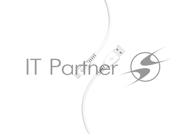 Кабель Smartbuy (iK-12-S40w) S40 MicroUSB белый, 2.4 А, 1 м