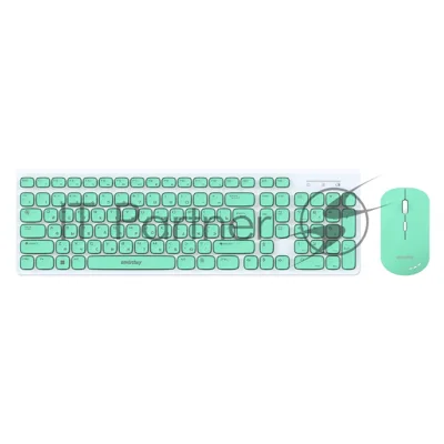 Комплект клавиатура+мышь Smartbuy (SBC-250288AG-WG) ONE 250288AG бело-зеленый