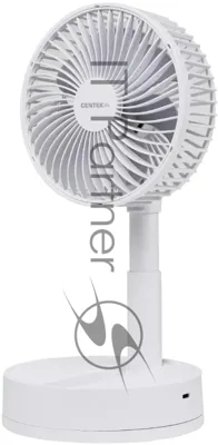 Вентилятор Centek CT-5043 белый, настольный, 8.5 Вт, 4 скорости, 15 см