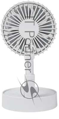 Вентилятор Centek CT-5044 белый, настольный, 4 Вт, 3 скорости, 10 см