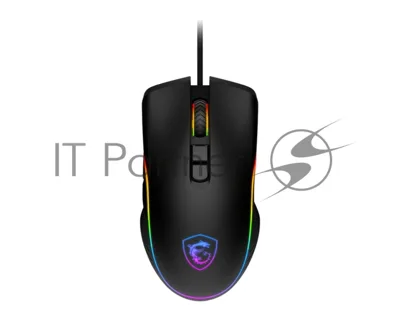 Мышь проводная MSI Forge GM300 черный, 7200 dpi, USB, кнопки - 7