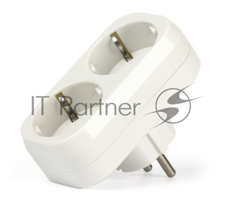 Разветвитель Smartbuy (SBE-16-A02-2z) 2 гнезда белый