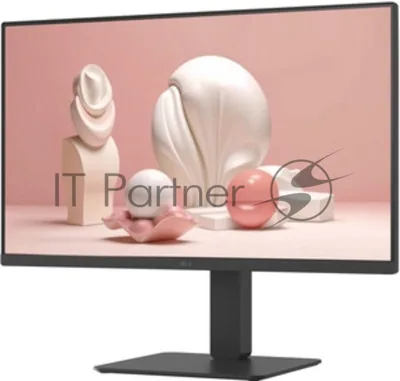 Монитор 27" LG 27BA65QB-B IPS 2560x1440, 100 Гц, 5 мс, 16:9, HDR10, 350 кд/м², DisplayPort, HDMI 2.0, USB-C (65 Вт), встроенные динамики, Flicker Free, Low Blue Light, регулировка по высоте, поворот на 90 градусов, черный