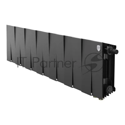 Радиатор биметаллический Royal Thermo PianoForte 200 черный VR80- 14 секц.