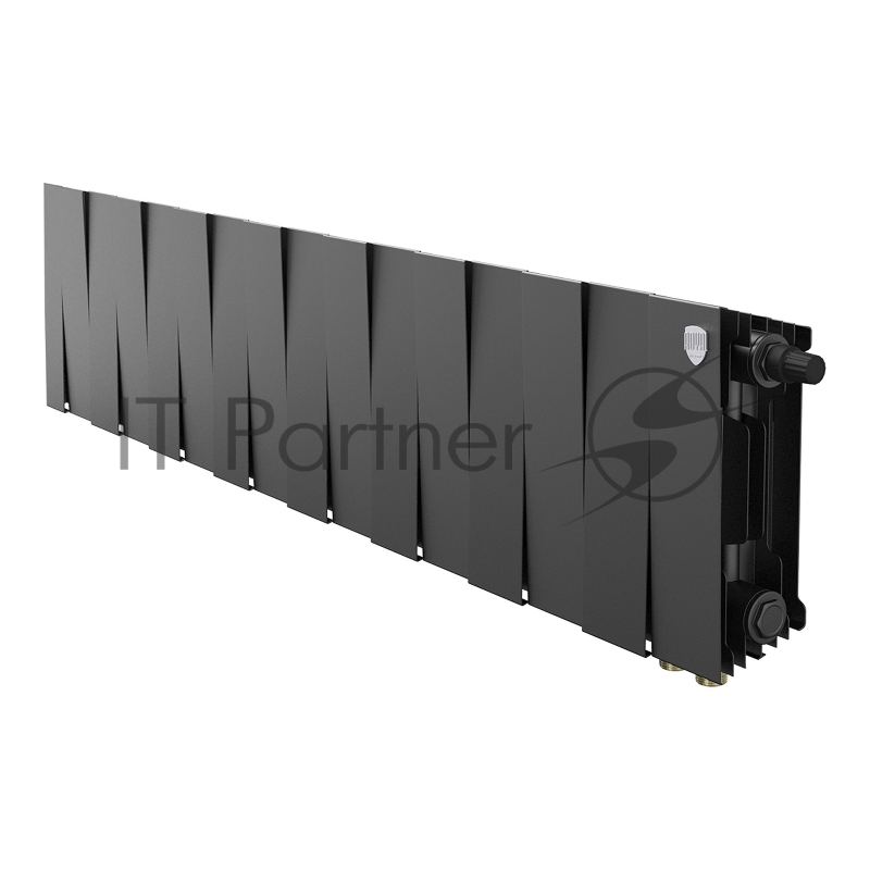 Радиатор биметаллический Royal Thermo PianoForte 200 черный VR80- 16 секц.