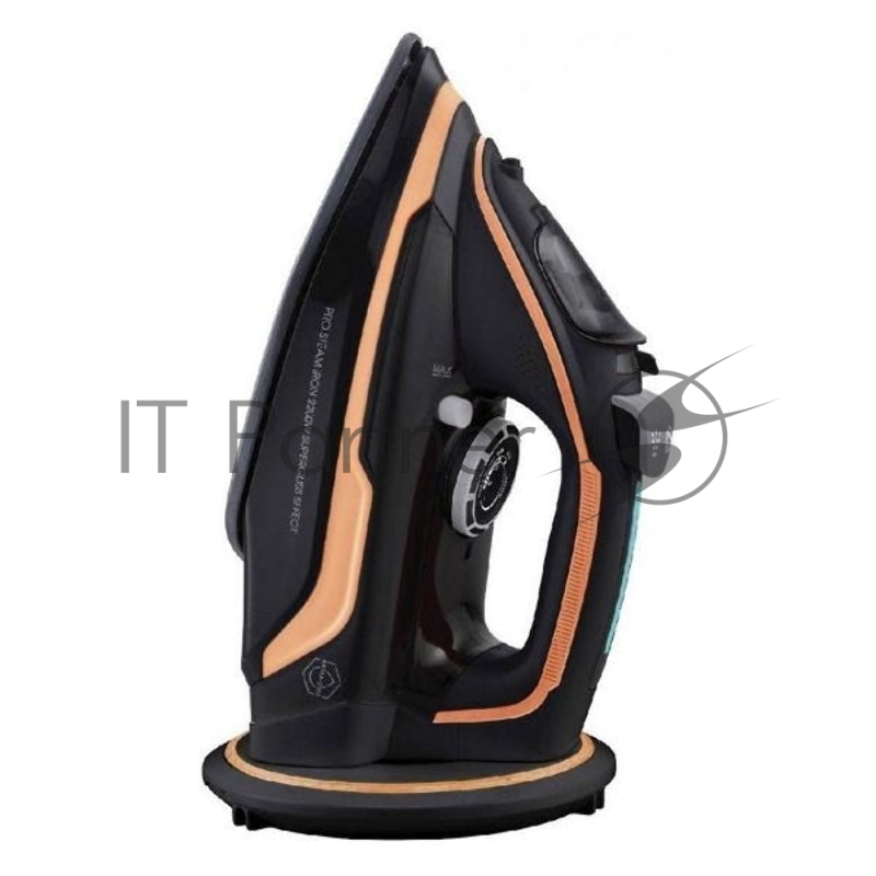 Утюг Kelli KL-1645 черный/коричневый, 2600 Вт, 25 г/мин, 320 мл