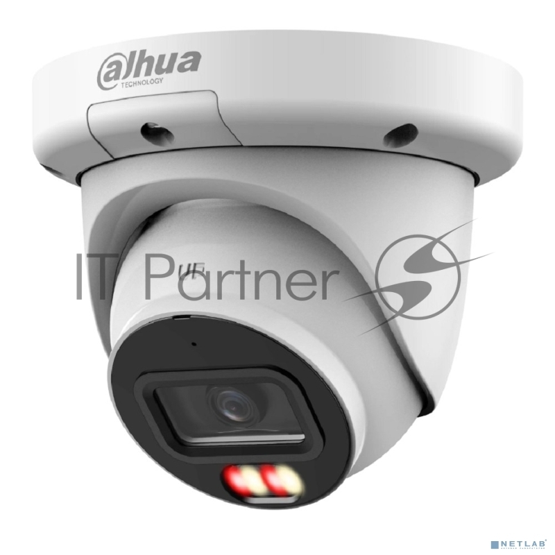 Камера видеонаблюдения IP Dahua DH-IPC-HDW3449QMP-S-IL-0360B 3.6-3.6мм цв.