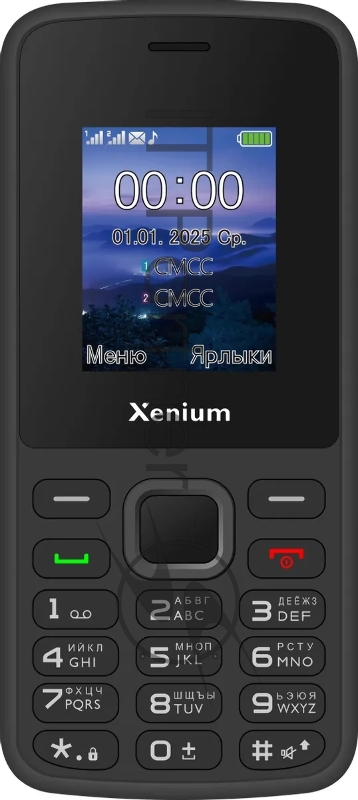 Мобильный телефон Xenium X175 черный