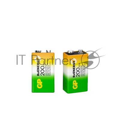Аккумулятор GP 20R8H 9V Крона 9V NiMH 200mAh (1шт)