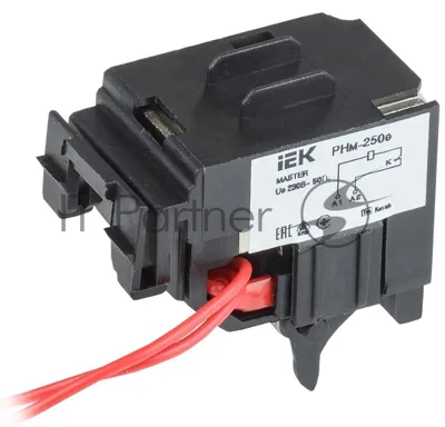 Расцепитель независимый РНм-250е (РНм-35) 220В MASTER эл. р. IEK