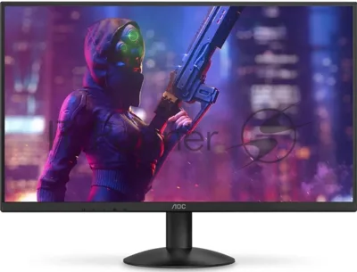 Монитор 27" AOC 27B30H3 IPS 1920x1080, 100 Гц, 1 мс, 16:9, 250 кд/м², HDMI 1.4, VGA, Adaptive-Sync, черный