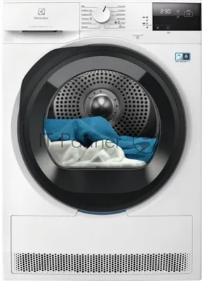 Сушильная машина Electrolux EW7D285UE белый, 8 кг, сушка - конденсационная (тепловой насос), программ - 12, 59.6 x 85 x 63.6 см (пан.англ.)