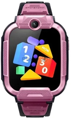 Детские умные часы Mibro Kids Z5, 1.69" TFT, 4G, Bluetooth, 2ATM/WR20, розовый