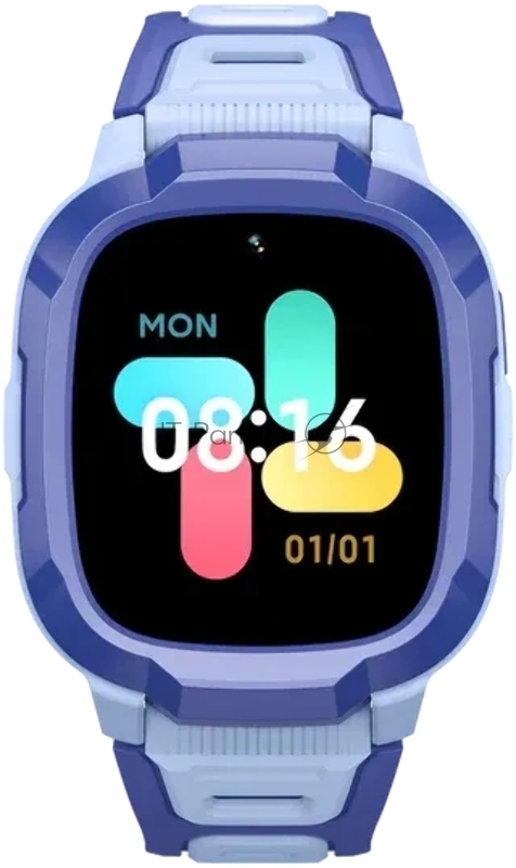 Детские умные часы Mibro Kids P6, 1.4" TFT, 4G, Bluetooth, USB Type-C, IPX7/WR20, синий