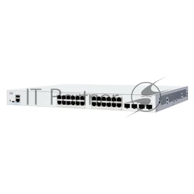 Коммутатор Cisco Catalyst C1300-24T-4X, 24×1 Гбит/с, 4×10 Гбит/с SFP+, управляемый