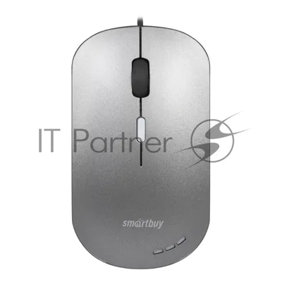 Мышь проводная Smartbuy (SBM-288-G) серый металлик