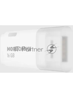 Флешка USB More Choice MF16 white (4610196405136), 16Gb, USB 2.0, R/W 15/6, белый
