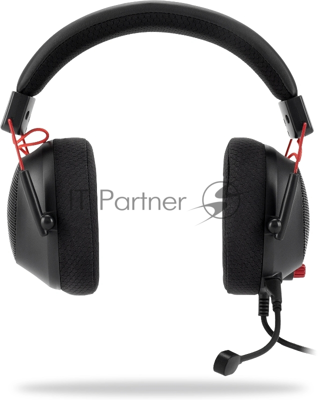 Гарнитура Oklick HS-L305G чёрный, проводная, USB, подсветка