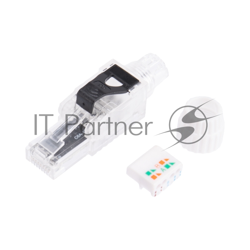Разъем RJ-45(8P8C) Rexant полевой заделки под витую пару, UTP, CAT 6 (50 µ"/50 микродюймов) серия PRO