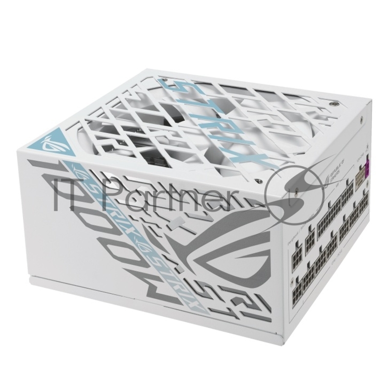 Блок питания ASUS ROG STRIX 1000W Platinum, 1000Вт, 80+ Platinum, 135мм, модульный, белый
