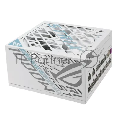 Блок питания ASUS ROG STRIX 1000W Platinum, 1000Вт, 80+ Platinum, 135мм, модульный, белый