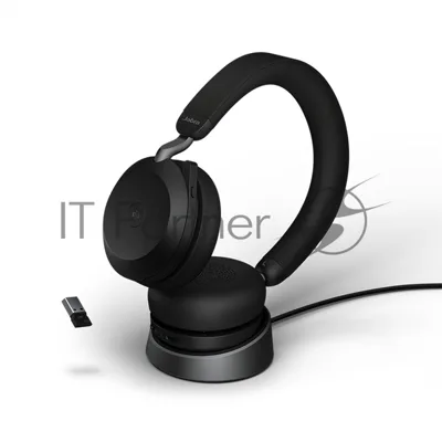Гарнитура Jabra Evolve2 75 чёрный, беспроводная, Bluetooth, до 36 ч