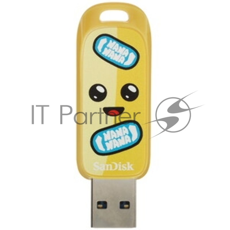 Флешка USB SanDisk Fortnite, Peely Edition 64Gb SDCZIF-064G-G46, USB3.2, желтая