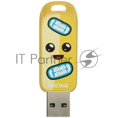 Флешка USB SanDisk Fortnite, Peely Edition 64Gb SDCZIF-064G-G46, USB3.2, желтая
