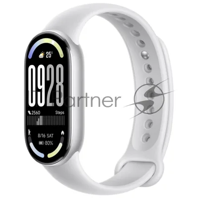 Фитнес-браслет Xiaomi Smart Band 10, 1.72" AMOLED, Bluetooth, IP68, серебристый