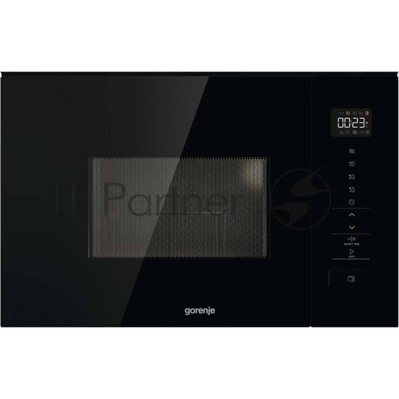 Встраиваемая микроволновая печь Gorenje BM201SG3BG черный, 20 л, 800 Вт, переключатели - сенсор