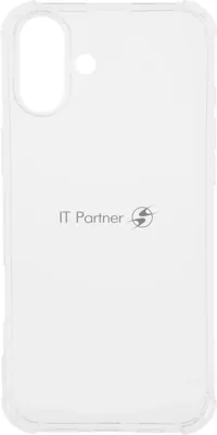 Чехол (клип-кейс) BoraSCO для Apple iPhone 16 Plus Bumper Case прозрачный (73520)