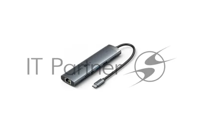 USB-концентратор Vention TGVHB, USB Type-C, HDMI/Ethernet/USB-A/USB-C/TF/mini-jack/microSD/microSDHC/microSDXC, USB Type-C