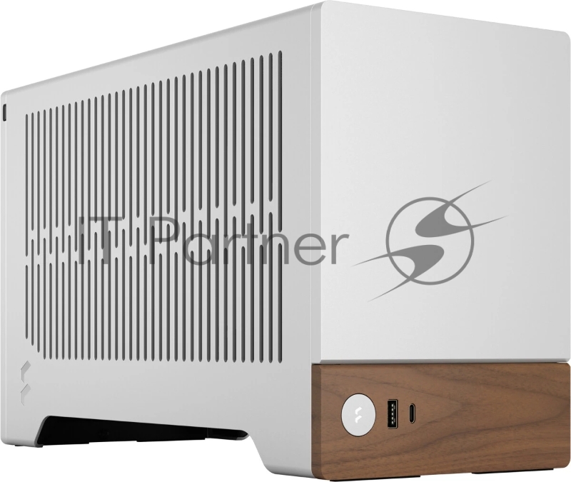Компьютерный корпус без блока питания Fractal Design Terra, Mini-Tower, no fans, 1xUSB-A 3.0 + 1xUSB 3.2 Type-C, SFX PSU Support, mITX Silver
