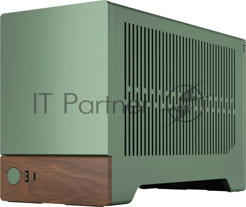 Компьютерный корпус без блока питания Fractal Design Terra, Mini-Tower, no fans, 1xUSB-A 3.0 + 1xUSB 3.2 Type-C, SFX PSU Support, mITX Jade