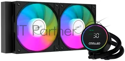 Система жидкостного охлаждения Coolleo ICE Fairy DIG 240 LITE BK (DIG-240-LITE-BK)