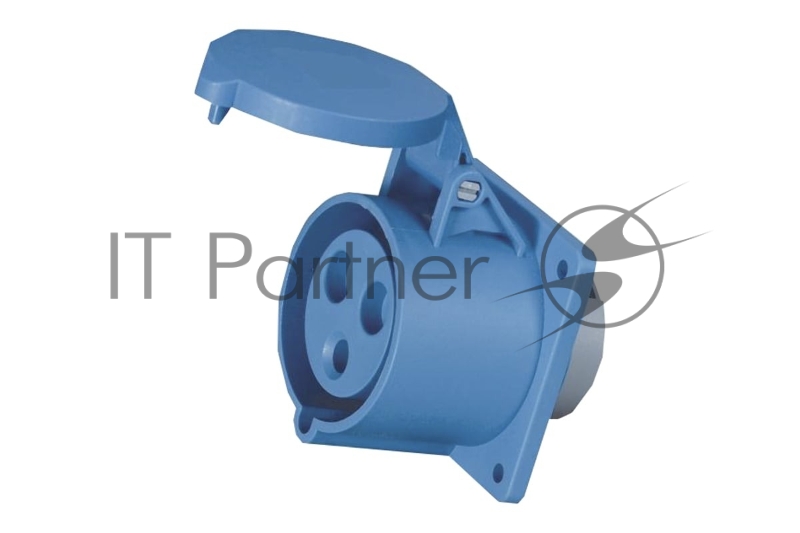 Розетка КЭАЗ 323-32А-6h-220AC-2P+PE-IP44