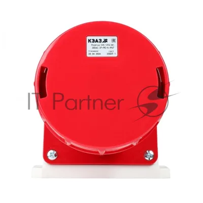 Розетка 145-125А-6h-380AC-3P+PE+N-IP67