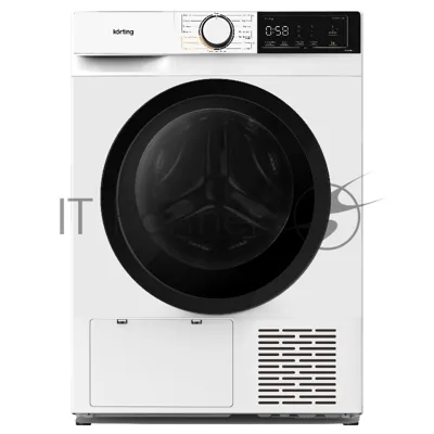 Сушильная машина Korting KD 60HP83 белый, 8 кг, сушка - тепловой насос, программ - 15, 59.5 x 84.5 x 60 см