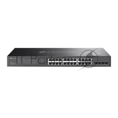 Коммутатор TP-Link SG2428LP, 24×1 Гбит/с + 4×1 Гбит/с SFP, управляемый