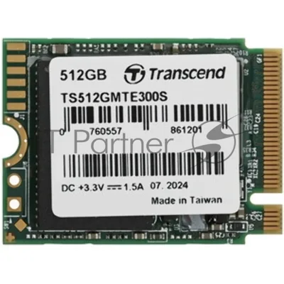 Накопитель SSD 1Tb Transcend MTE300S, 3D TLC NAND, M.2 2230,PCI-E 4x R/W - 2000/1650 Mb/s