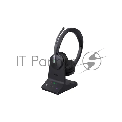 Гарнитура Yealink WH64 Dual UC чёрный, беспроводная, радиоканал, до 16 ч