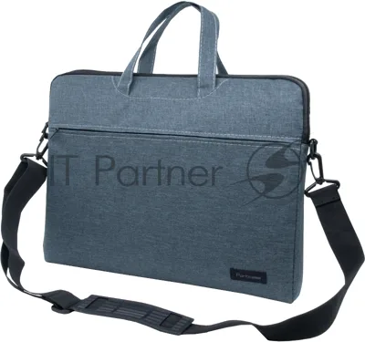 Сумка для ноутбука 15.6" Portcase KCB-165 Grey серый нейлон/полиэстер