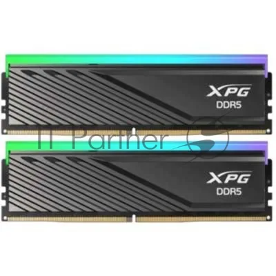 Оперативная память ADATA XPG Lancer Blade RGB, DDR5, 32GB (2x16GB), 6000 MHz, CL36, с радиатором, RGB, черный
